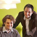 Dirk-Jan en Dennis van Druten in 2004