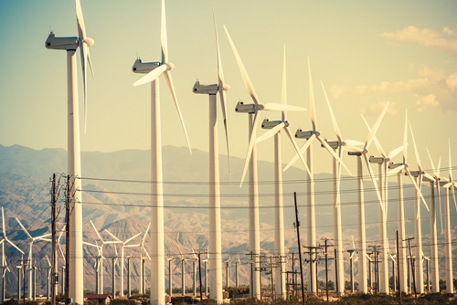 windmolen voor windenergie